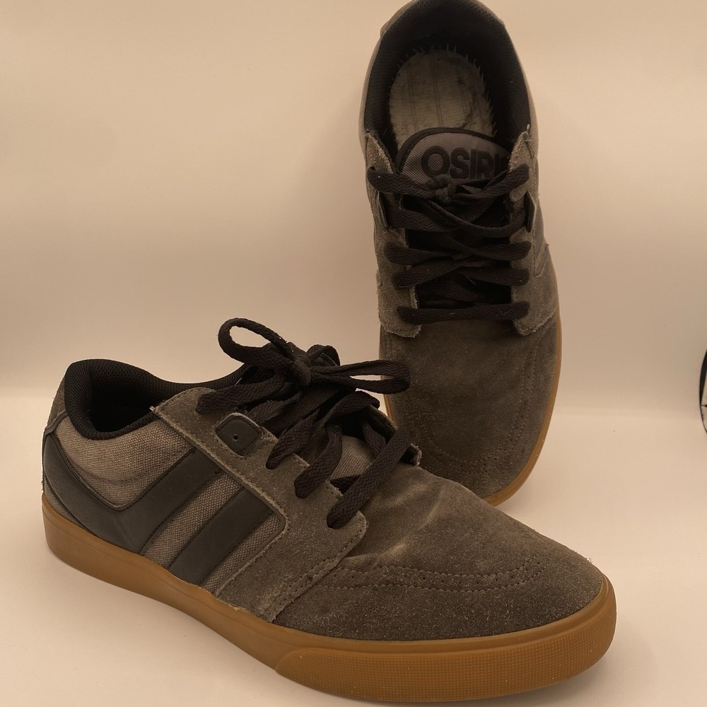 Osiris Lumin Black Charcoal‎ 13141682 Men's Size 13 MABK-BTS15#1 Pre-owned READ